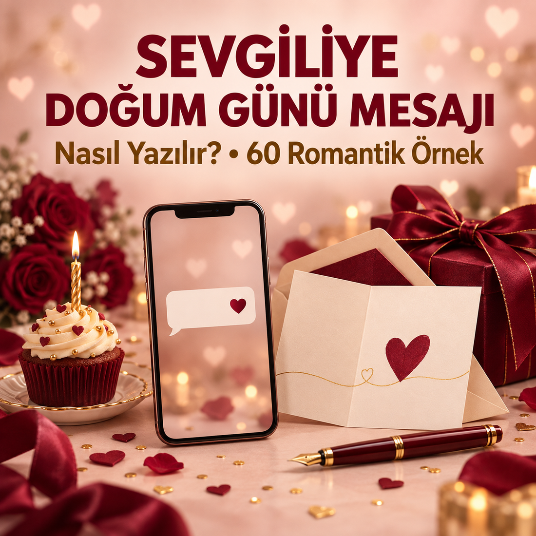 Sevgiliye Doğum Günü Mesajı Nasıl Yazılır? 60 Romantik Örnek