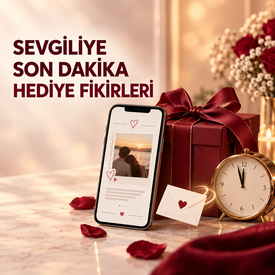 Sevgiliye Son Dakika Hediye Fikirleri: Kargo Beklemeden Yapabileceğiniz Sürprizler