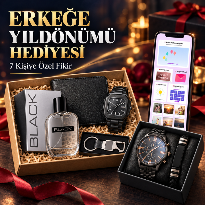 Erkeğe Yıldönümü Hediyesi Ne Alınır? Sevgiliye 7 Kişiye Özel Hediye Fikri