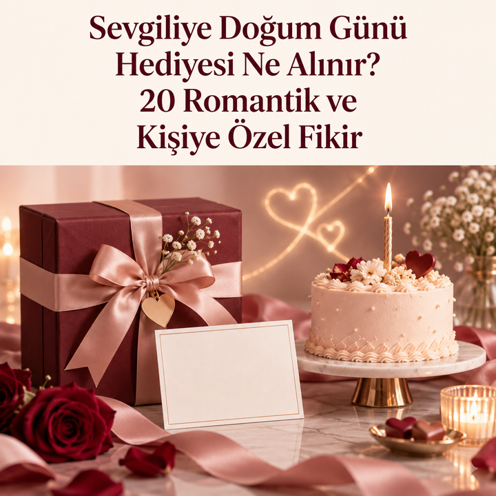 Sevgiliye Doğum Günü Hediyesi Ne Alınır? 20 Romantik ve Kişiye Özel Fikir