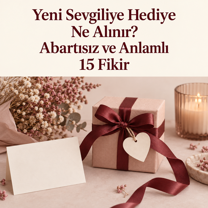 Yeni Sevgiliye Hediye Ne Alınır? Abartısız ve Anlamlı 15 Fikir