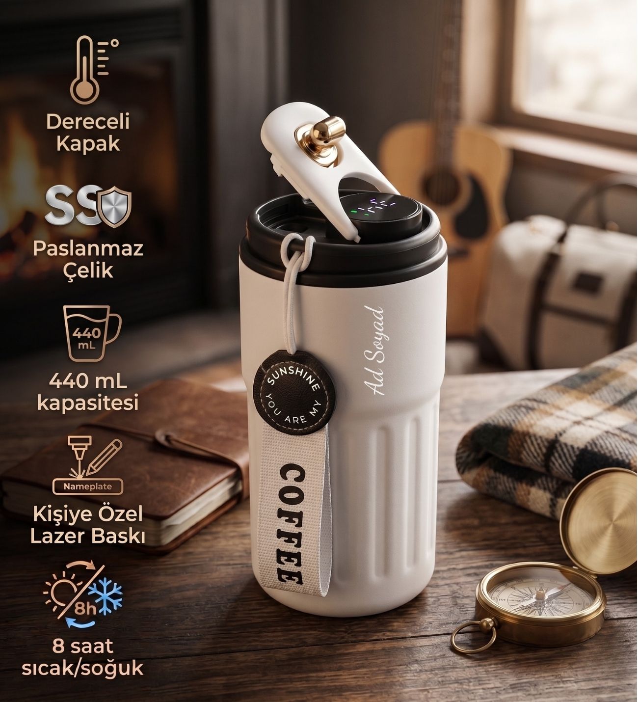 Sevgiliye Mocha Keyfi Kişiye Özel Kahve Hediye Seti