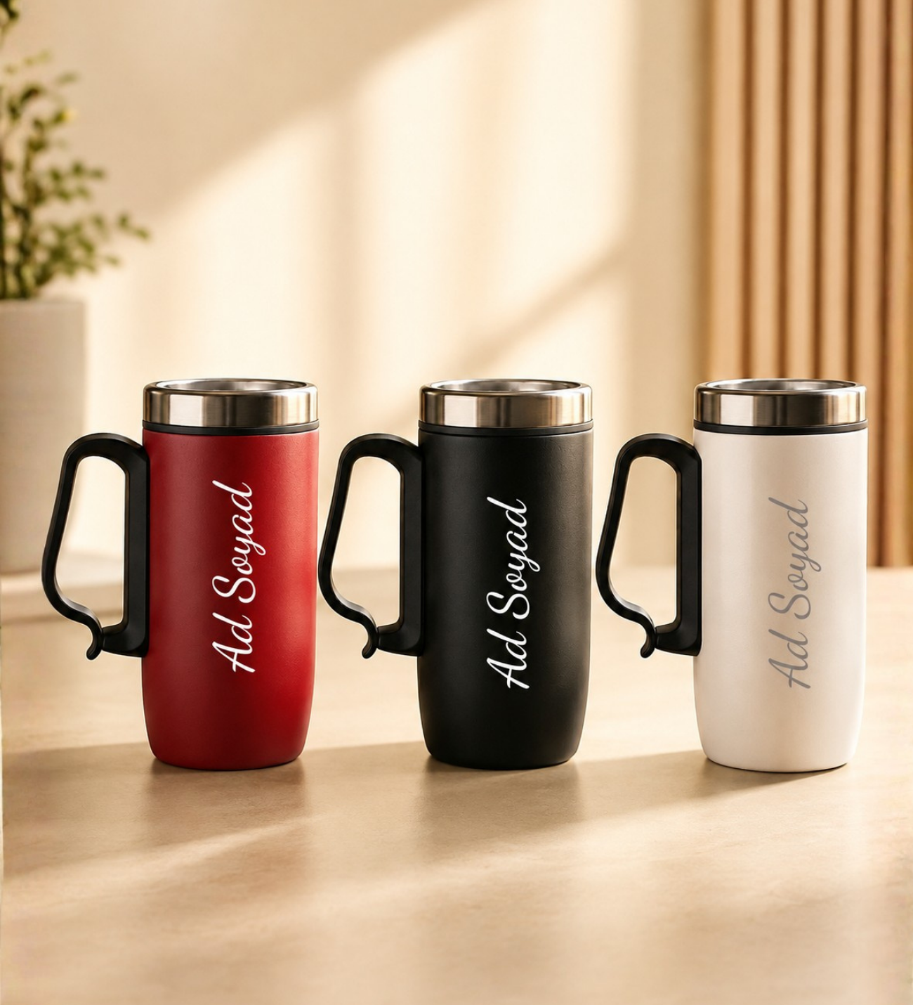 Kişiye Özel İsim Baskılı Hediyelik Bardak Termos 280 ml – Paslanmaz Çelik