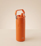 Kişiye Özel İsim Baskılı Pipetli Kulplu Hediyelik Paslanmaz Çelik Termos Mug 480 ml