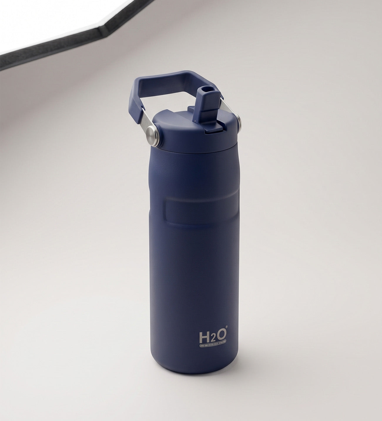 Kişiye Özel İsim Baskılı Pipetli Kulplu Hediyelik Paslanmaz Çelik Termos Mug 480 ml