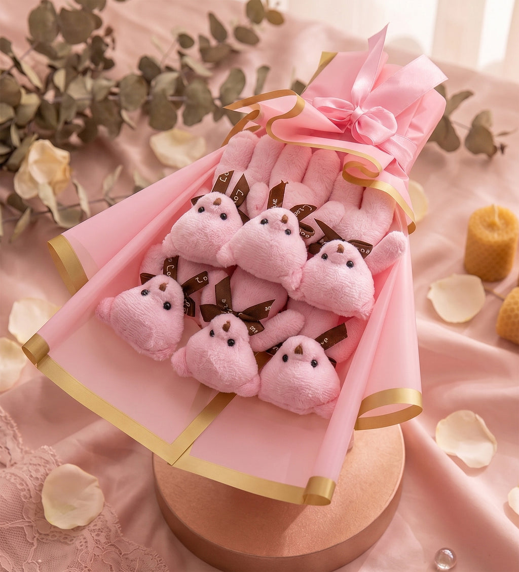 Pembe Aşk Kişiye Özel Romantik Hediye Seti