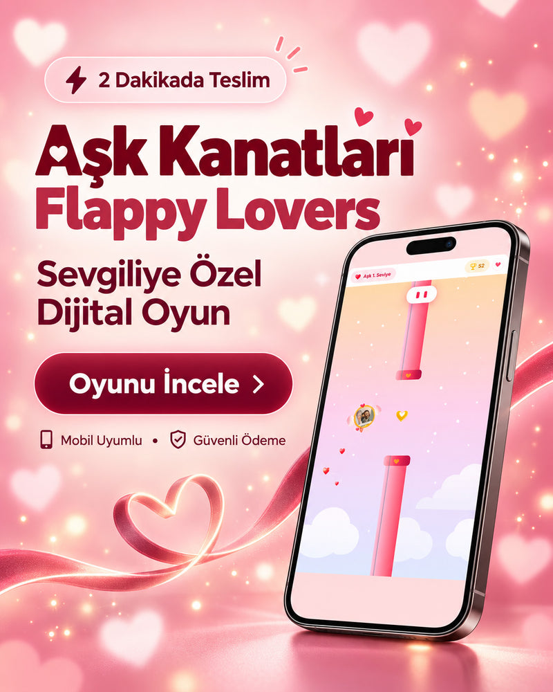 Sevgiliye Özel Flappy Lovers Oyunu
