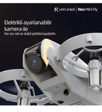 Kameralı Mini Drone NEO Mini Fly – Başlangıç Seviyesi, Engel Algılama ve Canlı Görüntü Aktarımı, 14 cm