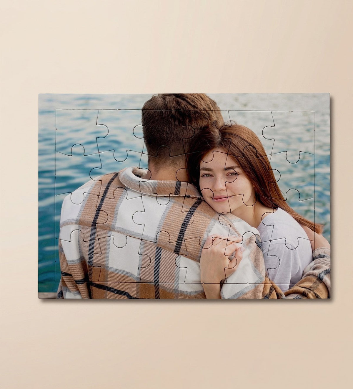 Kişiye Özel Fotoğraf Baskılı Puzzle Yapboz - 24 Parça (21x15 cm) A5