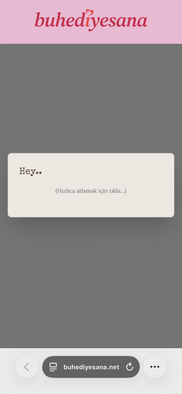 Sevgiliye Vintage Dijital Hatıra Sayfası – Kişiye Özel Web Sitesi Hediyesi