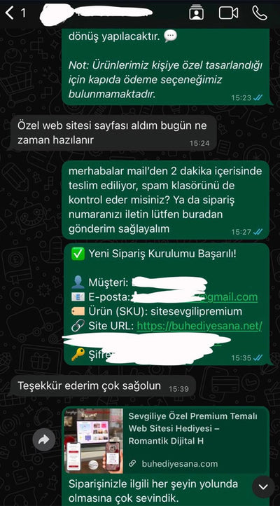 Müşteri görseli