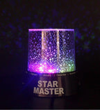 Yıldız Yansımalı Star Master Gece Lambası & Gerçekçi 3D Ay Gece Lambası Hediye Seti
